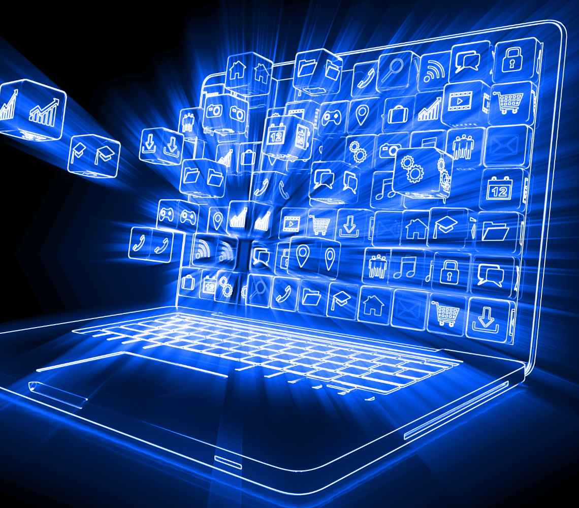 Custom software service illustration